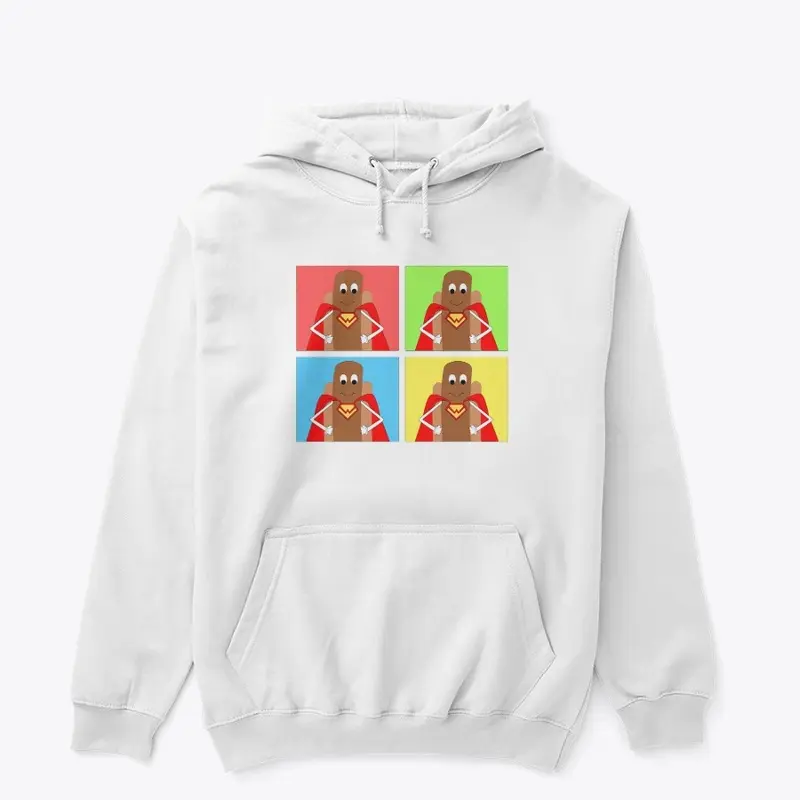 Wienie-Man Pop Culture Art Hoodie 