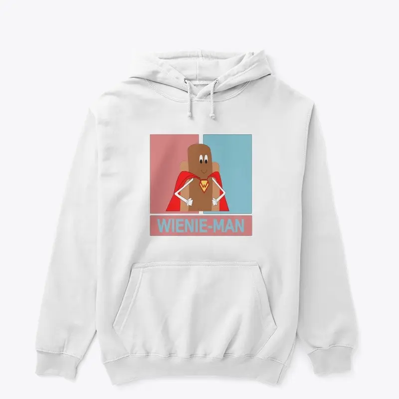 Wienie-Man Propaganda Poster Hoodie 